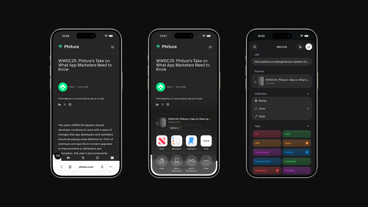 LaterMark Quick Action